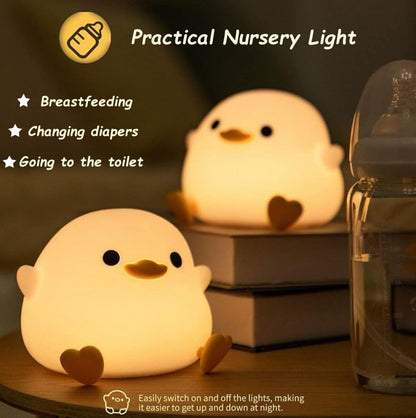 Colorful Quack LED Night Light Duck Lamp