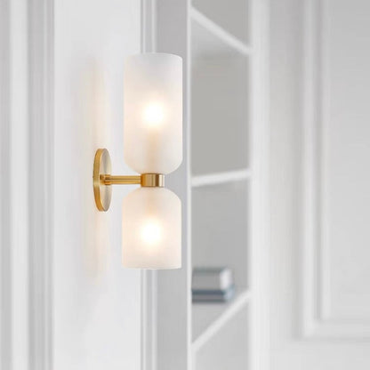 Modern Double Glass LED Wall Lamp
