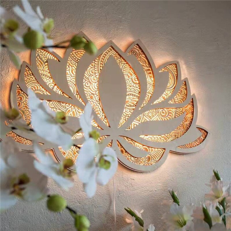 Serenity Lotus Table Light