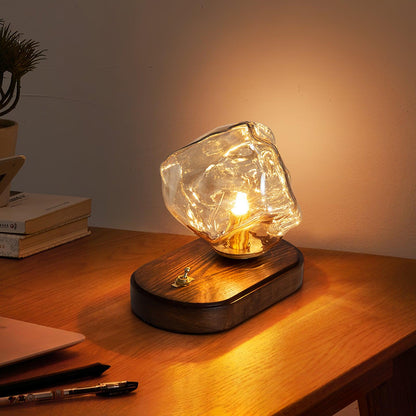 Clear Glass Contemporary Table Light - Cofik