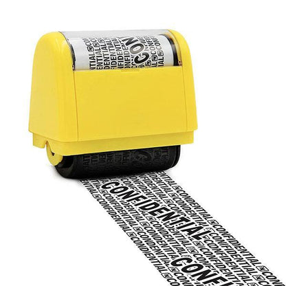 Secure Confidentiality Ink Roller Stamp