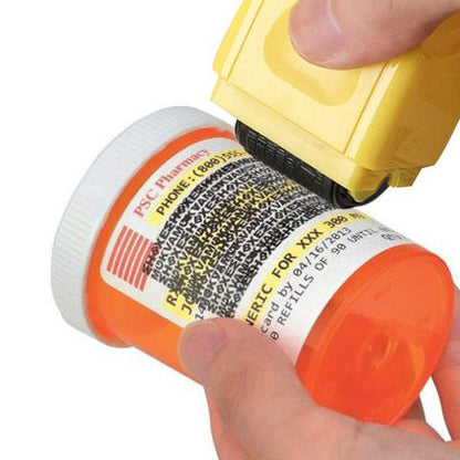 Secure Confidentiality Ink Roller Stamp