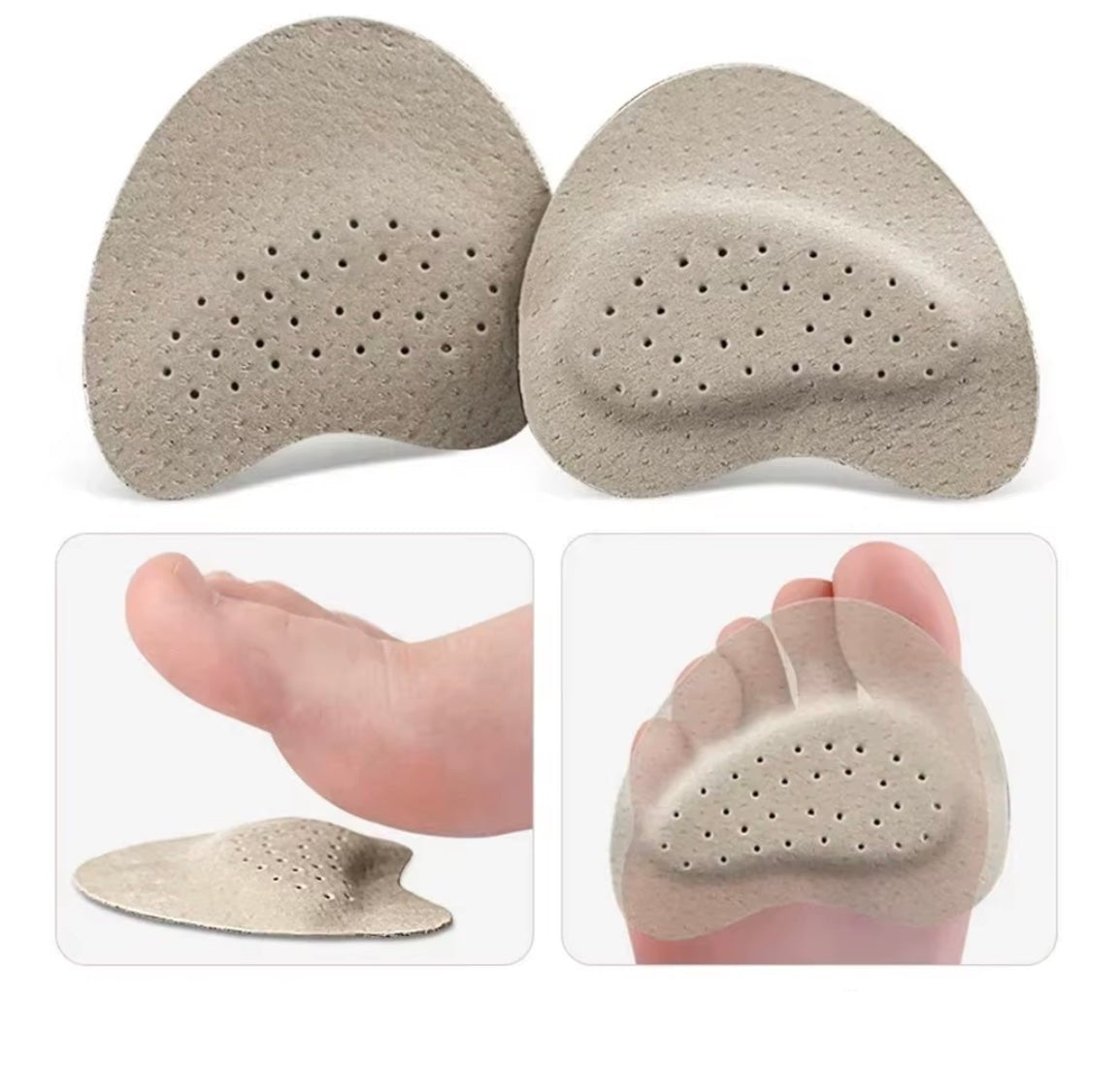 Grip Sole Protectors for Sandals - Comfort Insoles for Women - Cofik