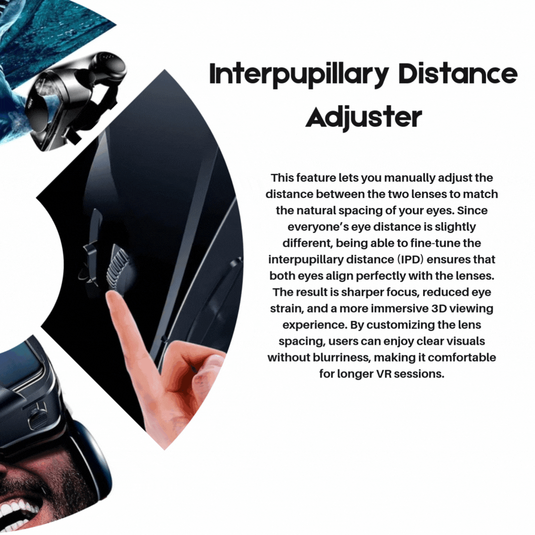 3D VR Headset with Audio and Game Controller