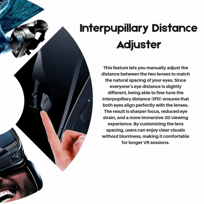 3D VR Headset with Audio and Game Controller