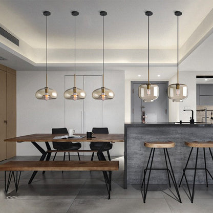 Rustic Bronze Pendant Lighting Fixture