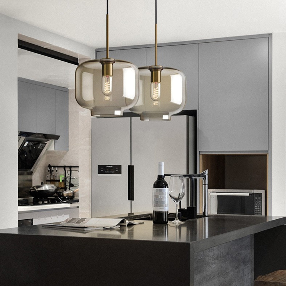 Rustic Bronze Pendant Lighting Fixture