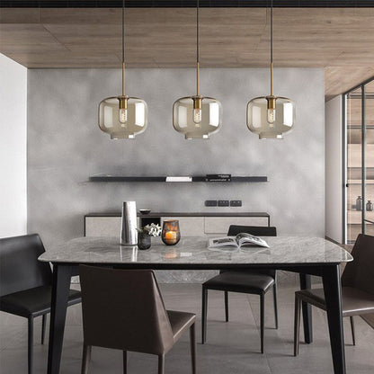 Rustic Bronze Pendant Lighting Fixture