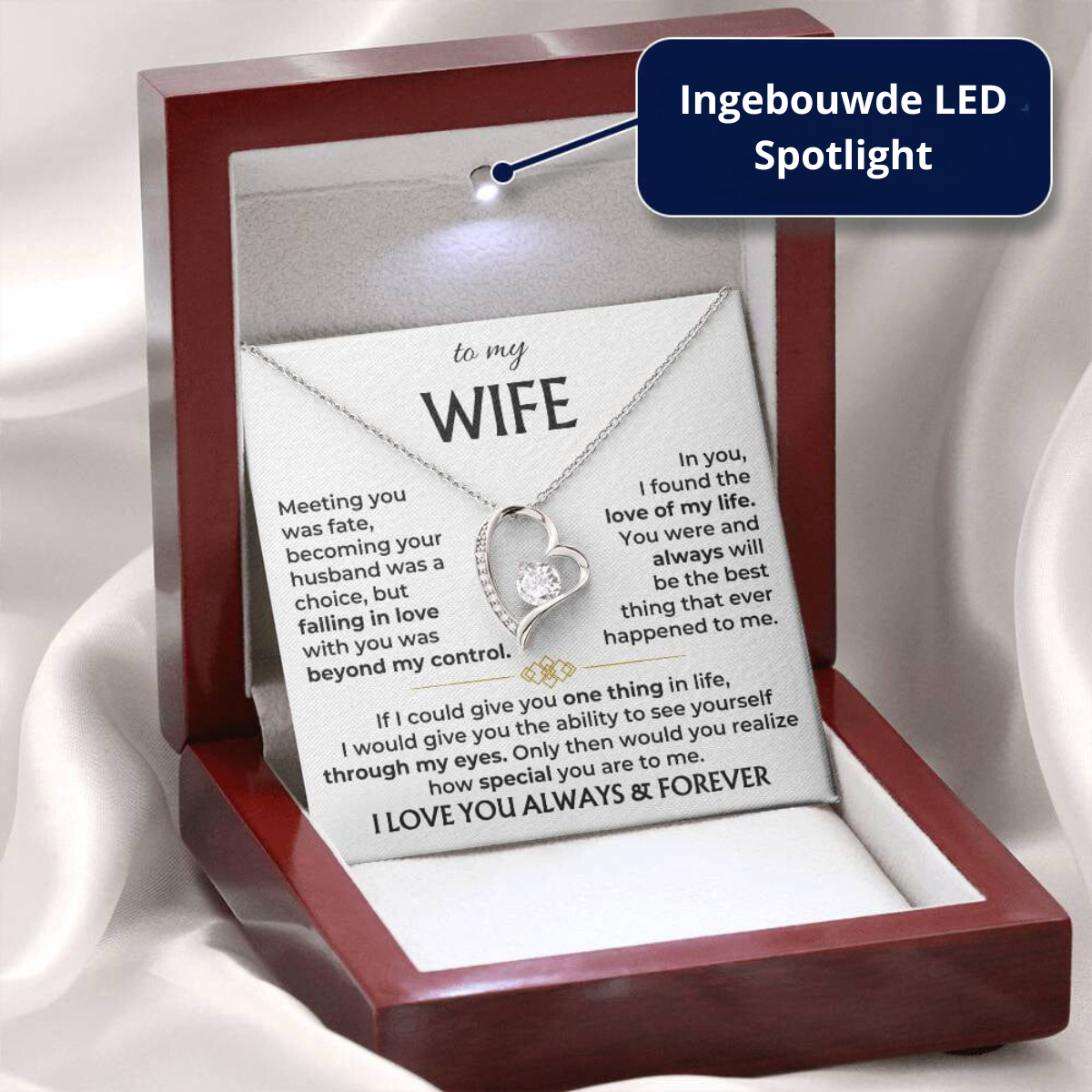 Romantic Heart Diamond Necklace for Women