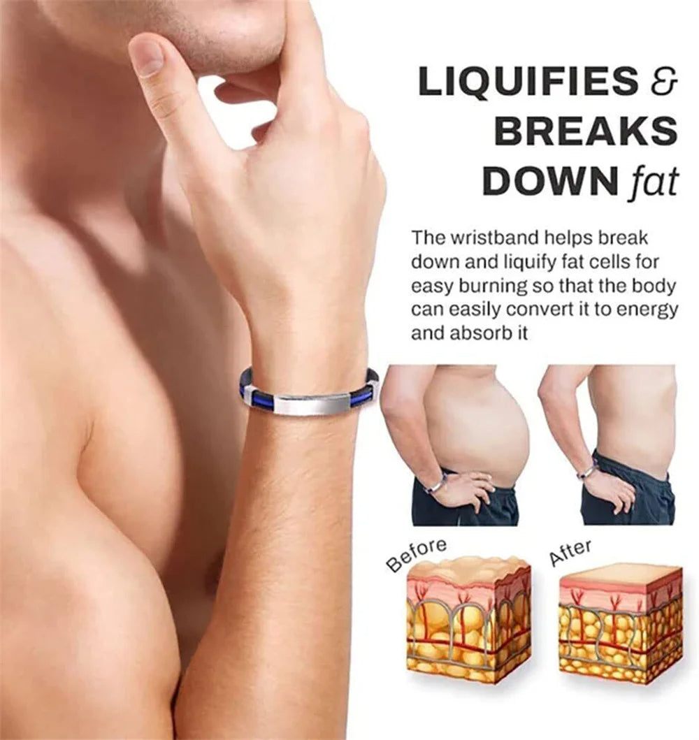 Slim Ionic Detox Wristband for Lymph Drainage