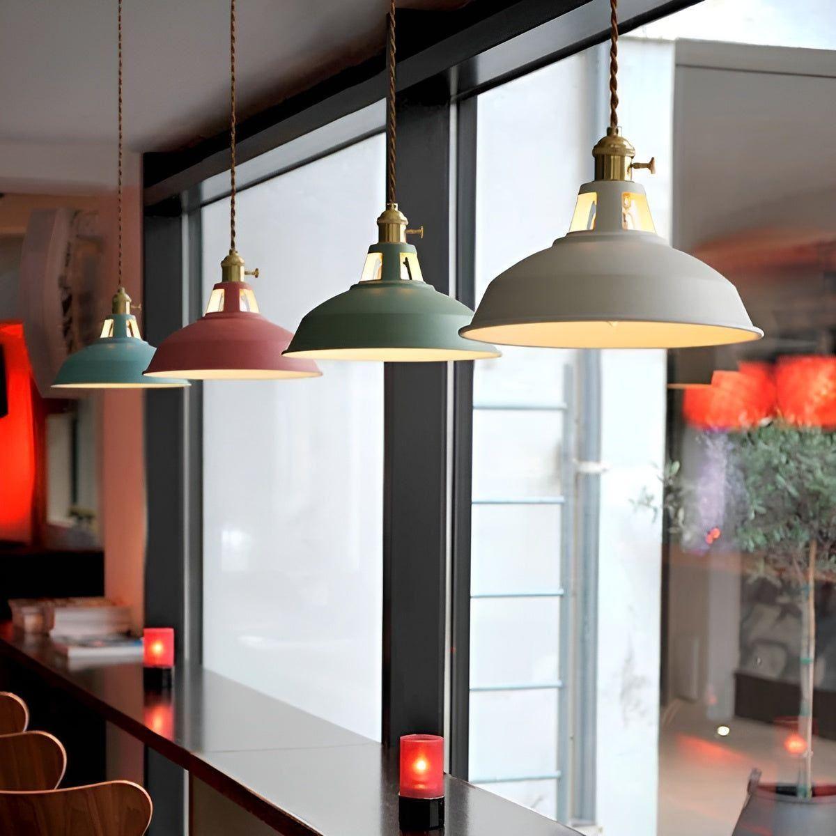 Rustic Metal Pendant Ceiling Light