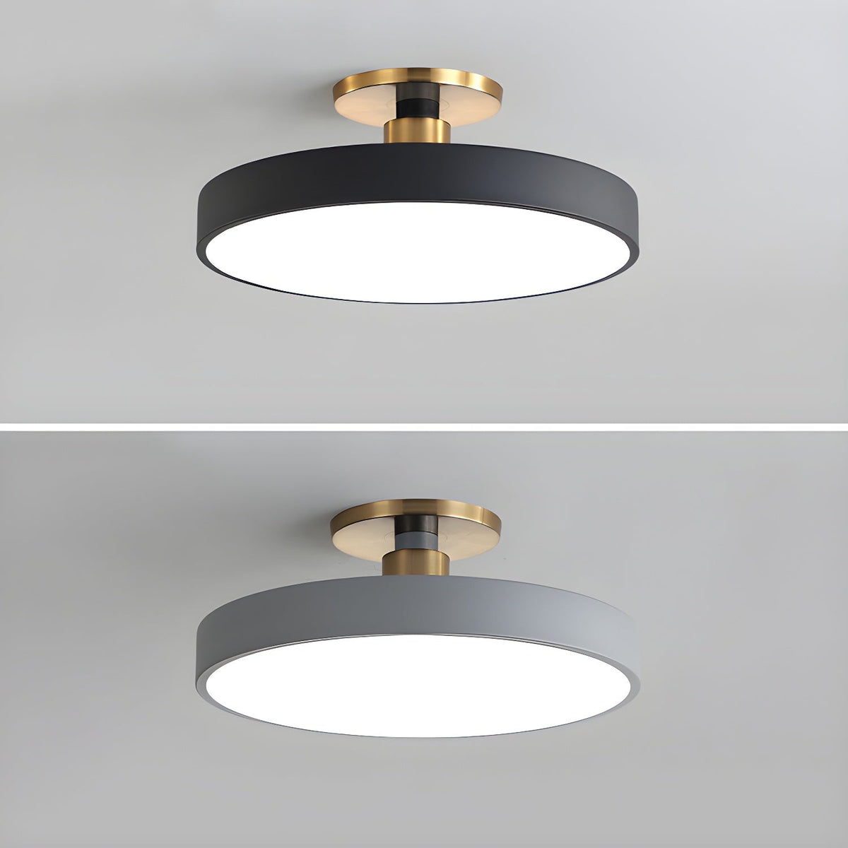 Sleek LED Ceiling Light Fixtures for Home Office Use