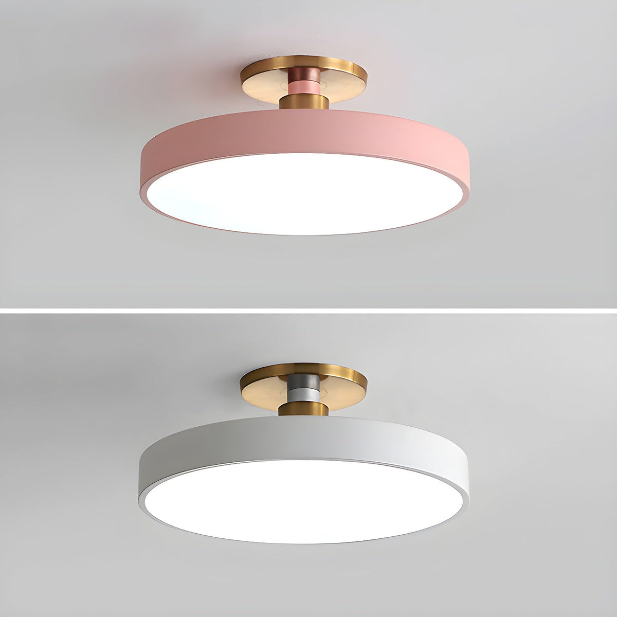 Sleek LED Ceiling Light Fixtures for Home Office Use