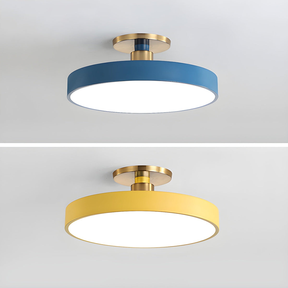 Sleek LED Ceiling Light Fixtures for Home Office Use
