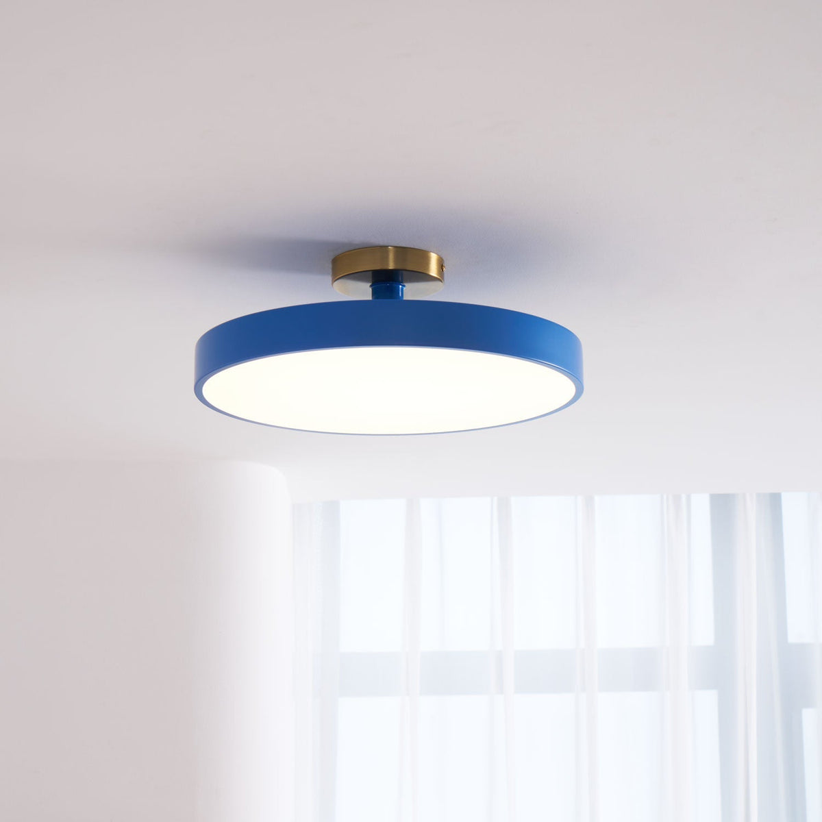 Sleek LED Ceiling Light Fixtures for Home Office Use
