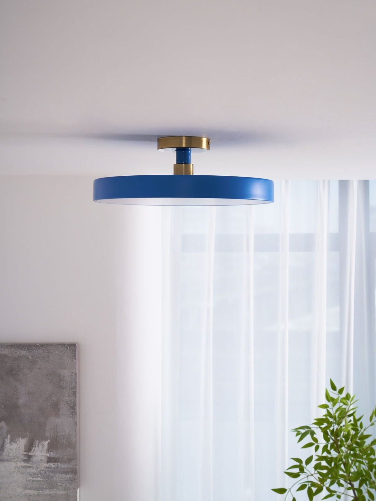 Sleek LED Ceiling Light Fixtures for Home Office Use
