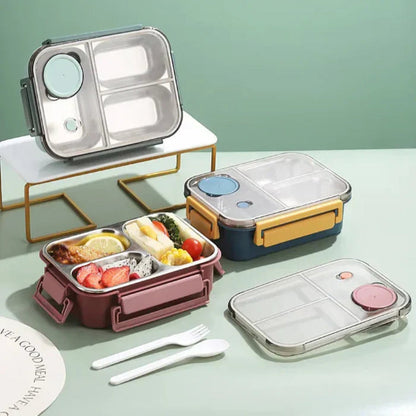 Thermal Food Container | Stainless Steel Lunch Box Keeps Fresh