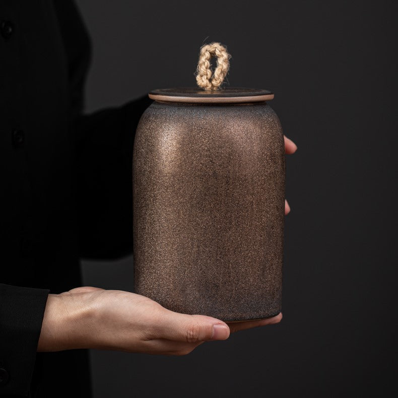 Traditional Ceramic Tea Storage Jars - Cofik