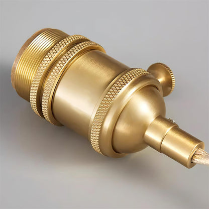 Elegant Glass Brass Pendant Ceiling Light Fixture