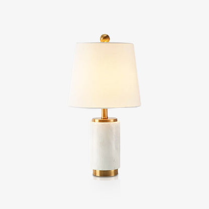 Elegant White Marble Table Light