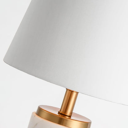 Elegant White Marble Table Light