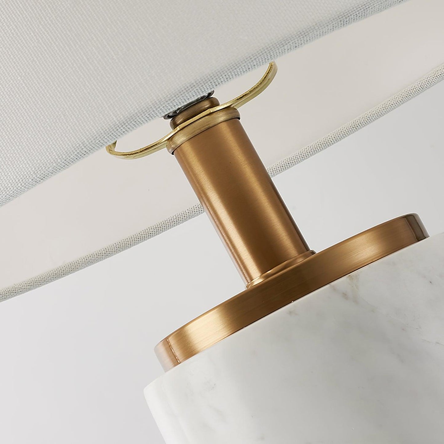 Elegant White Marble Table Light