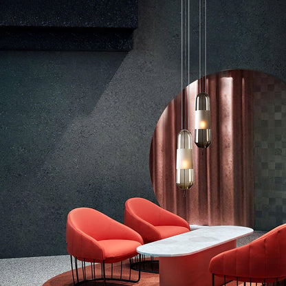 Elegant Glass Drop Ceiling Light