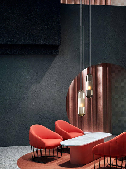 Elegant Glass Drop Ceiling Light