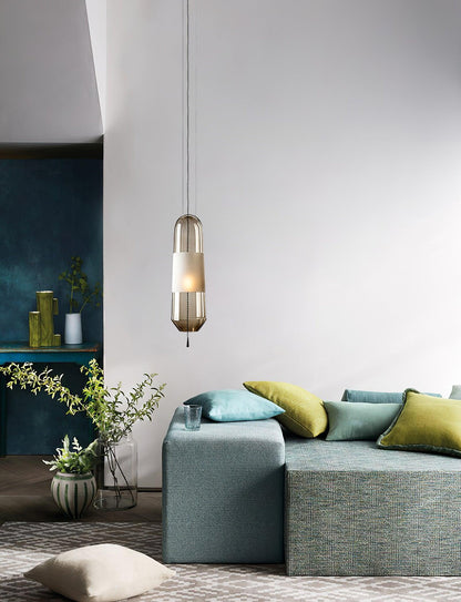 Elegant Glass Drop Ceiling Light
