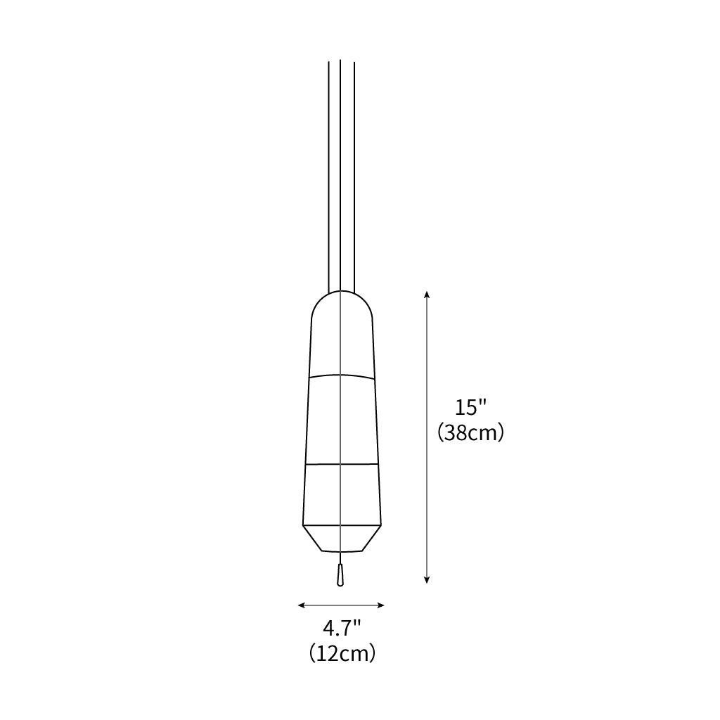 Elegant Glass Drop Ceiling Light