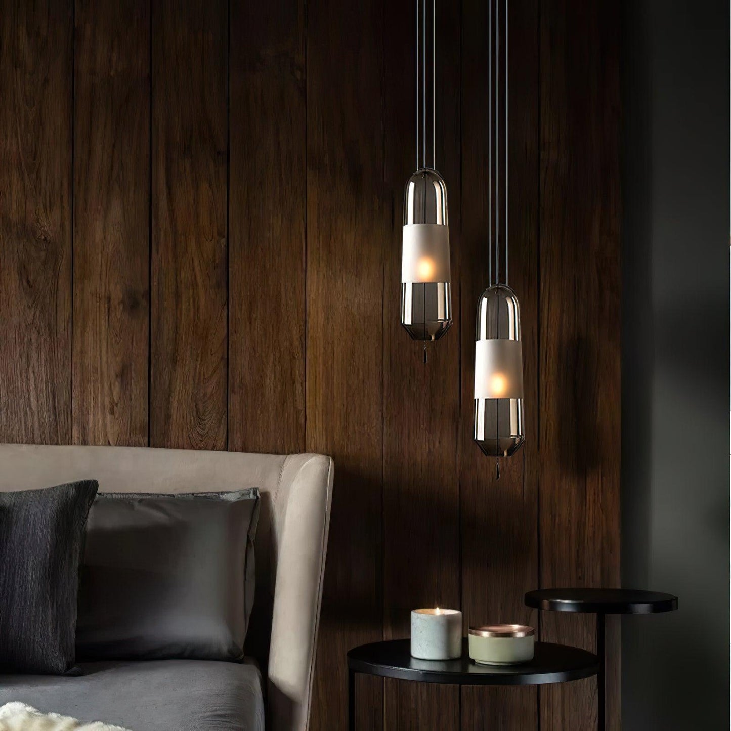 Elegant Glass Drop Ceiling Light