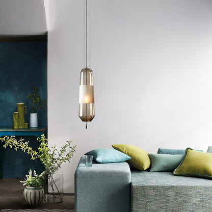 Elegant Glass Drop Ceiling Light