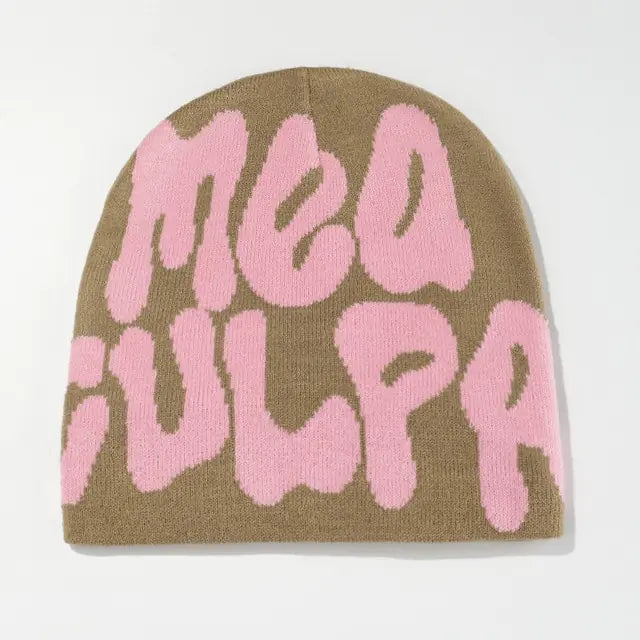 Warm Winter Knit Beanie Caps
