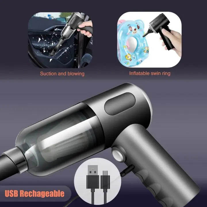 Portable 3-in-1 Cordless Handheld Vacuum