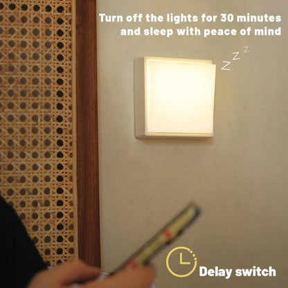 Portable LED Night Lamp with Dimmer and Timer