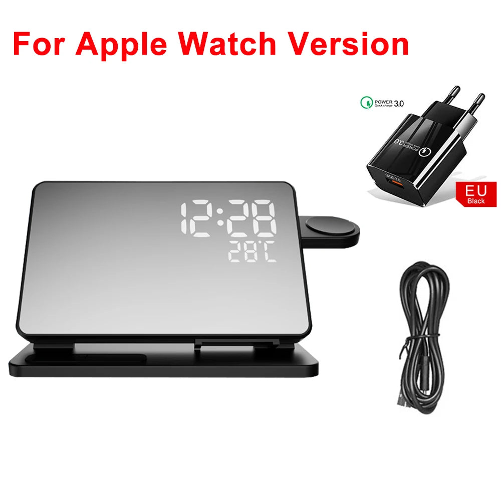Wireless Fast Charging Station for iPhone & AirPods