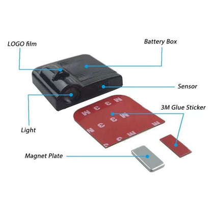 Universal Wireless Car Door LED Logo Projector