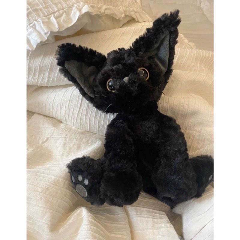 Cute Black Kitty Soft Plush Toy
