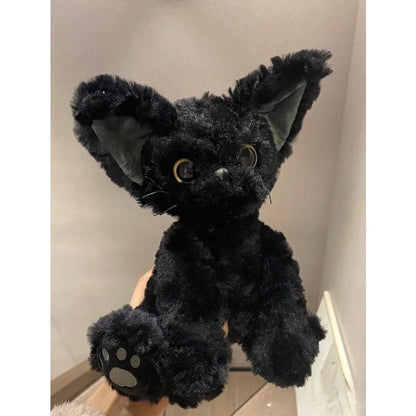 Cute Black Kitty Soft Plush Toy