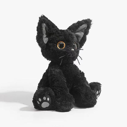 Cute Black Kitty Soft Plush Toy