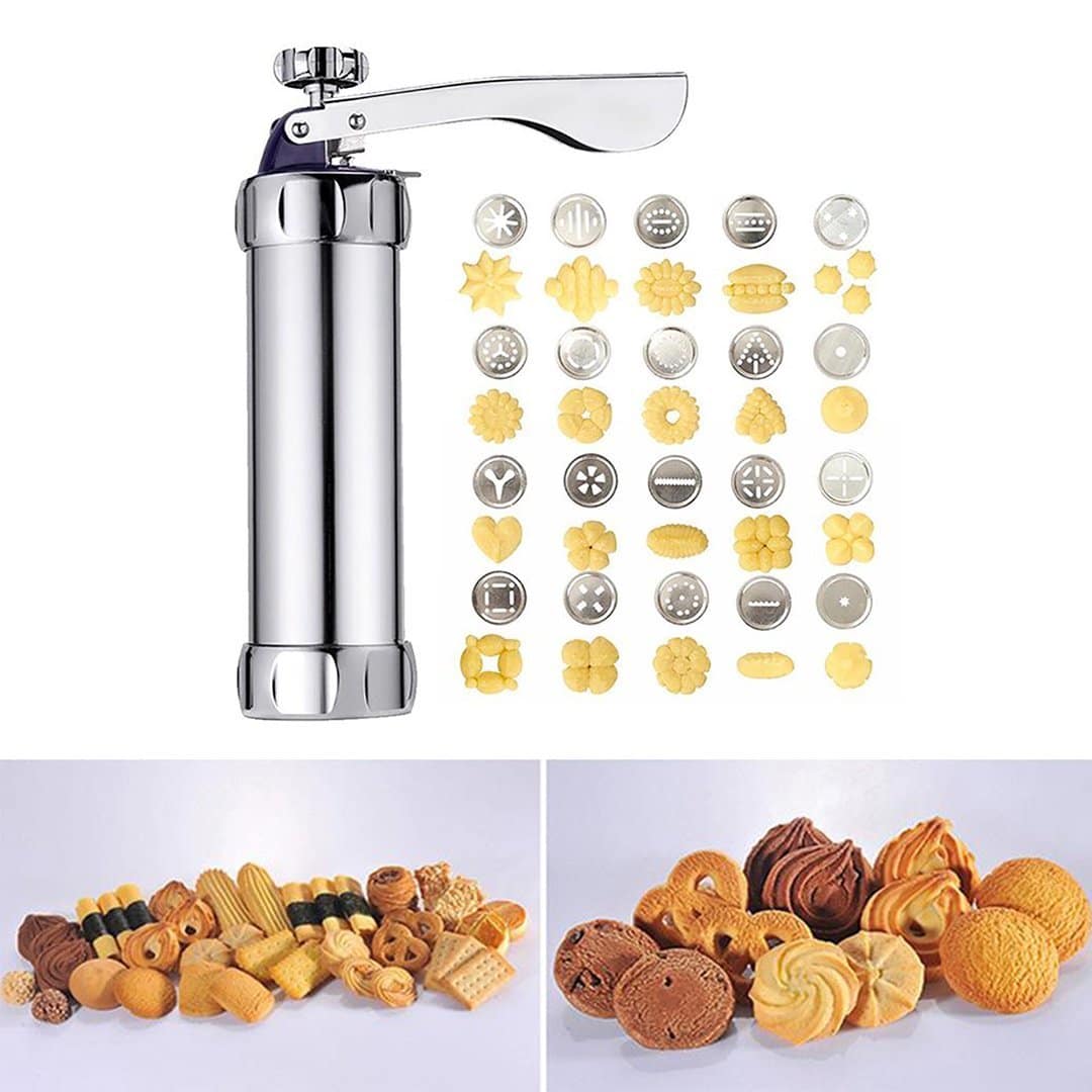 Easy Use Stainless Steel Cookie Press Maker