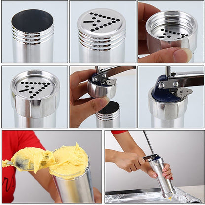 Easy Use Stainless Steel Cookie Press Maker
