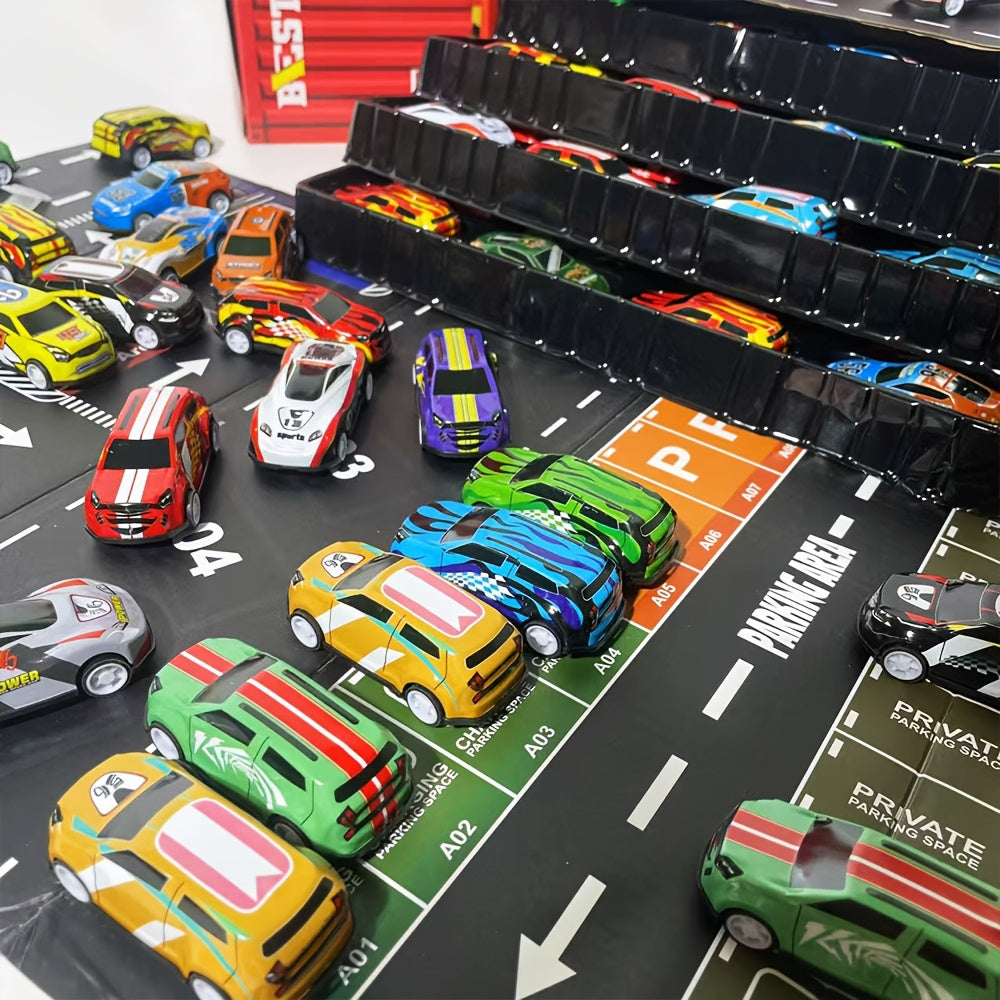 Fun Kids Racing Car Track Play Set