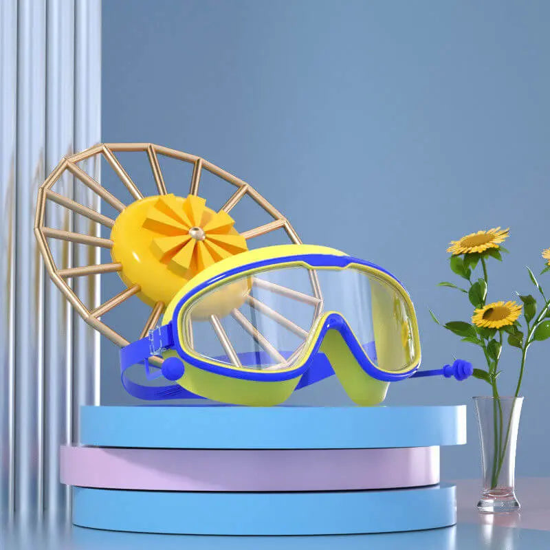 Cofik Kids Clear Vision Swim Goggles - Soft & Protective - Cofik