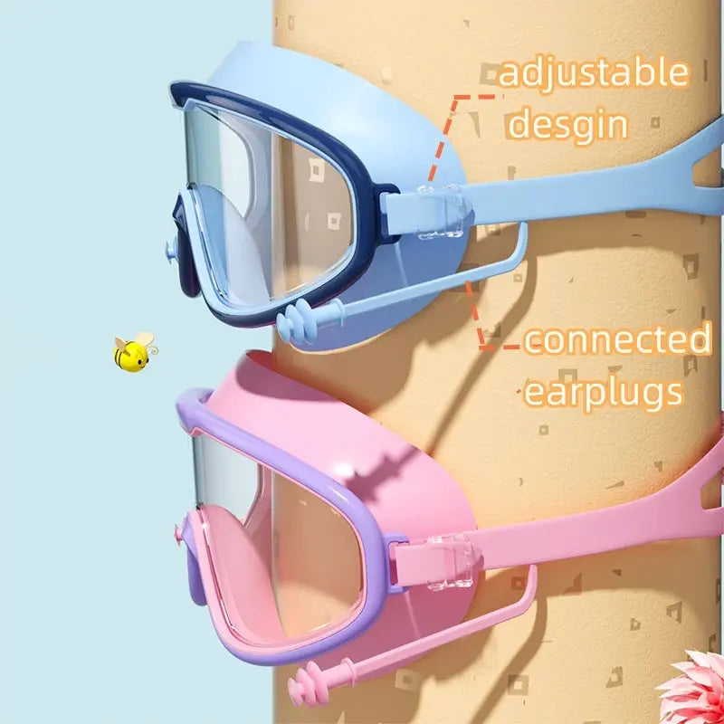 Cofik Kids Clear Vision Swim Goggles - Soft & Protective