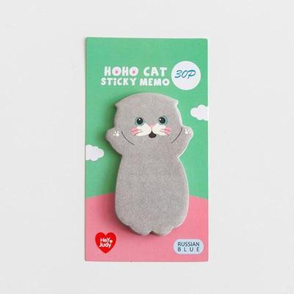 Cute Cat Adhesive Note Pad