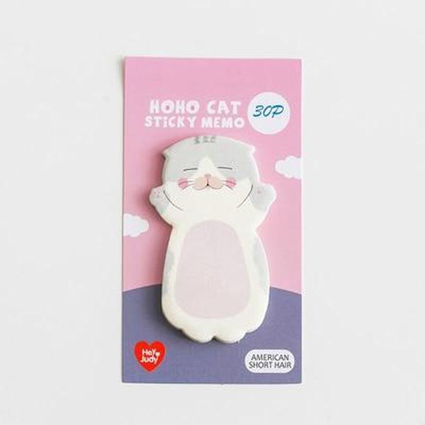 Cute Cat Adhesive Note Pad