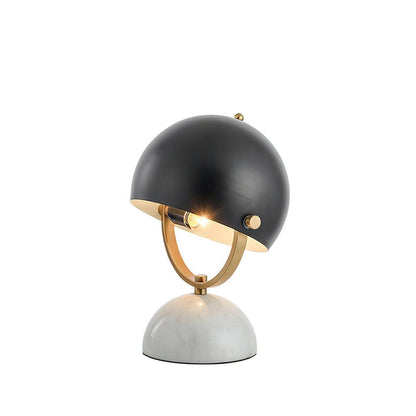 Elegant White Marble Desk Lamp