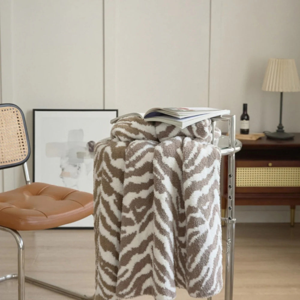 Soft Animal Print Throw Blanket - Cofik