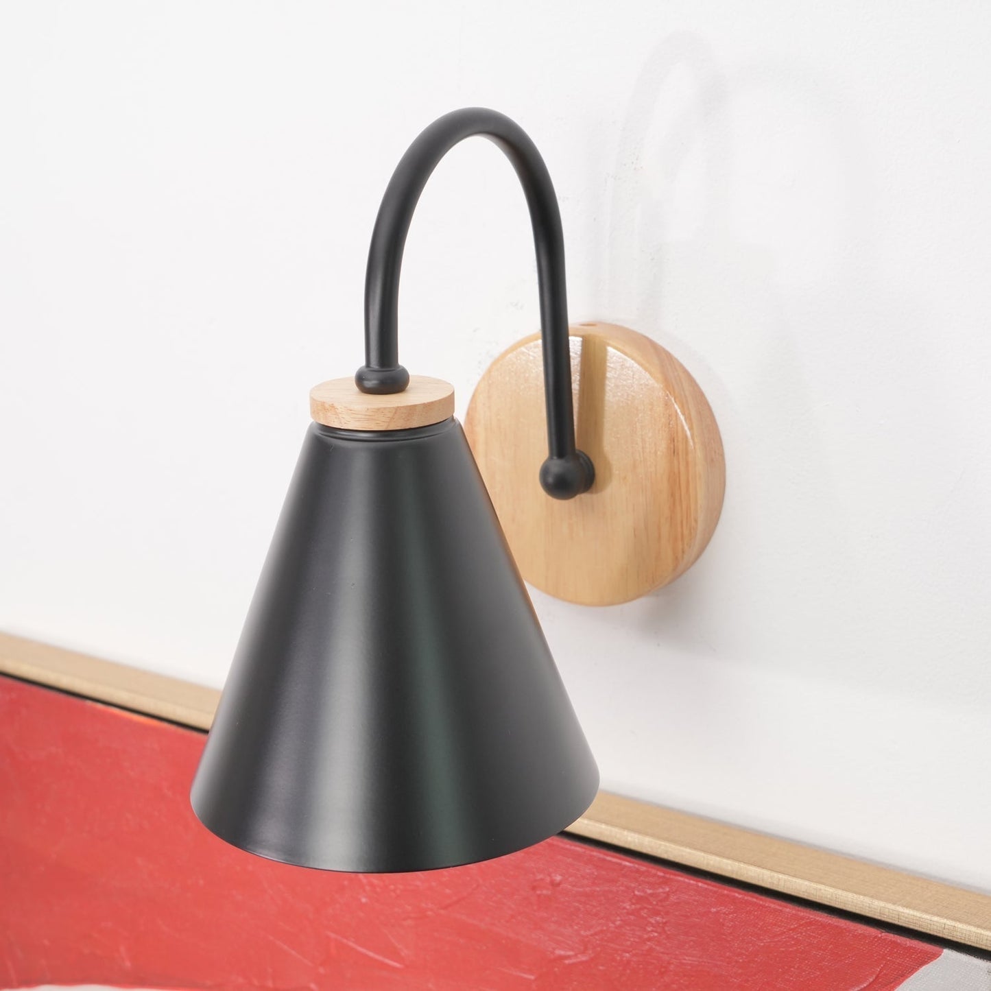 Rustic Scandinavian Wall Light Lamp